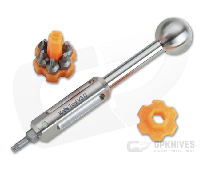 Audacious Concept Titanium Knife Tool V3.0 Bit Driver - AC-N004SNN-V3