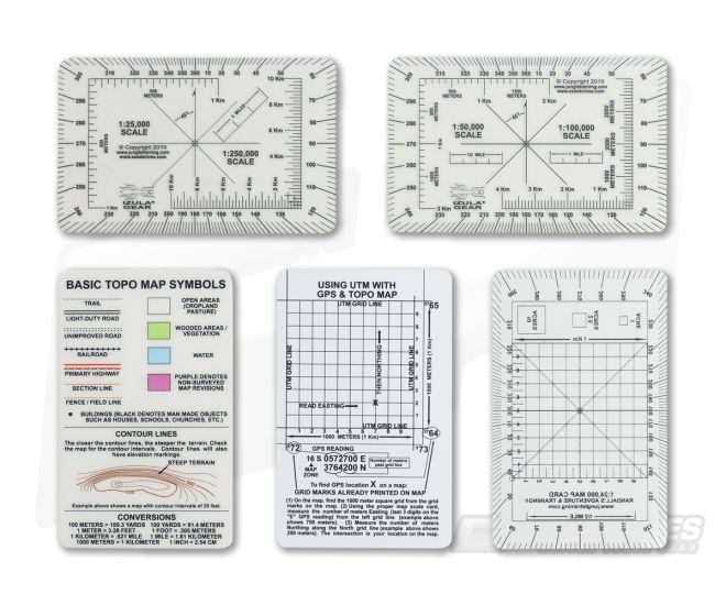 ESEE Izula Gear Navigation Card Set - ESEE-NAV-CARD