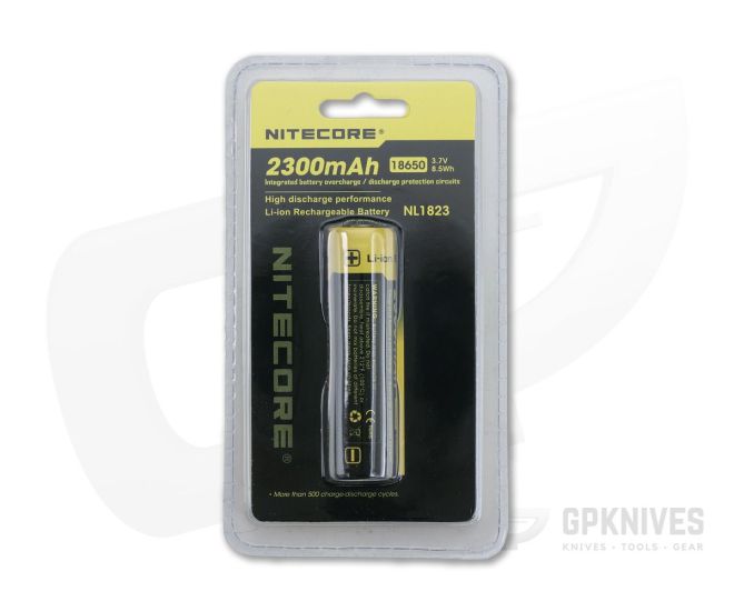 NiteCore 18650 2300mAh Rechargeable Battery - NC-NL1823