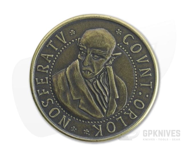 Shire Post Mint Nosferatu Count Orlok Coin Brass - SPM-NOS-BR