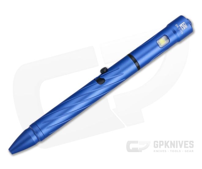 Olight OPEN 2 Blue LED Flashlight EDC Bolt Action Pen - OL-O-PEN-2-BL