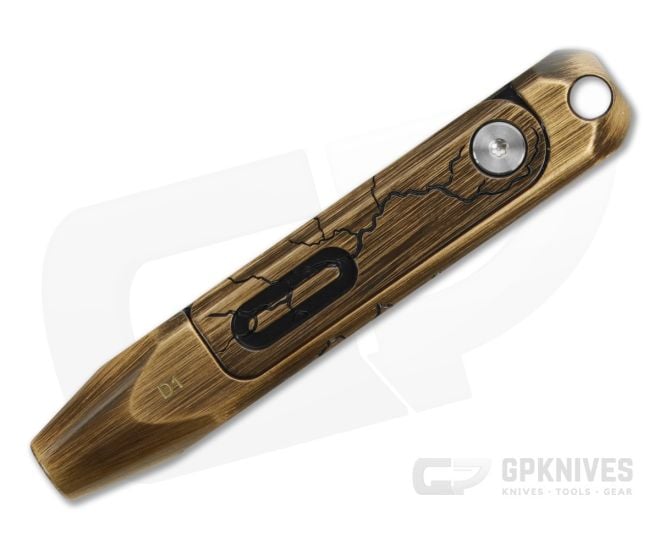 OKNIFE Otacle D1 Cracked Brass Multi-Bit Driver