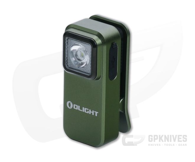 Olight Oclip OD Green 300 Lumen Clip Light - OL-OCLIP-ODG