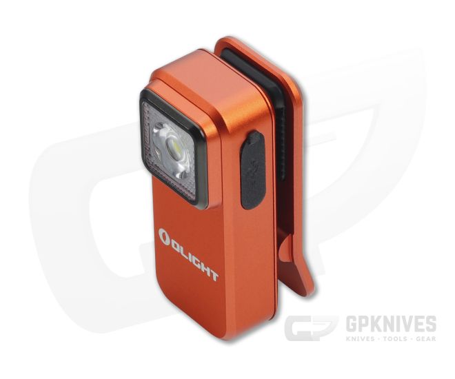 Olight Oclip Orange Aluminum Clip Light - OL-OCLIP-OG