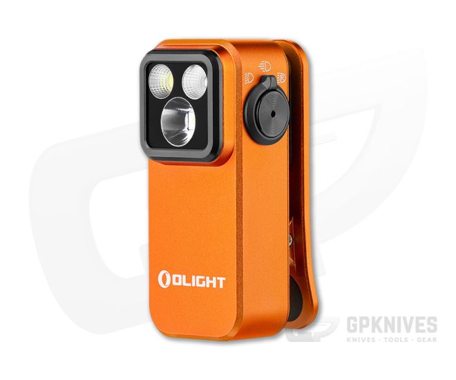 Olight Oclip Pro Orange Aluminum 500 Lumen Clip Light - OL-OCLIP-PRO-ORG