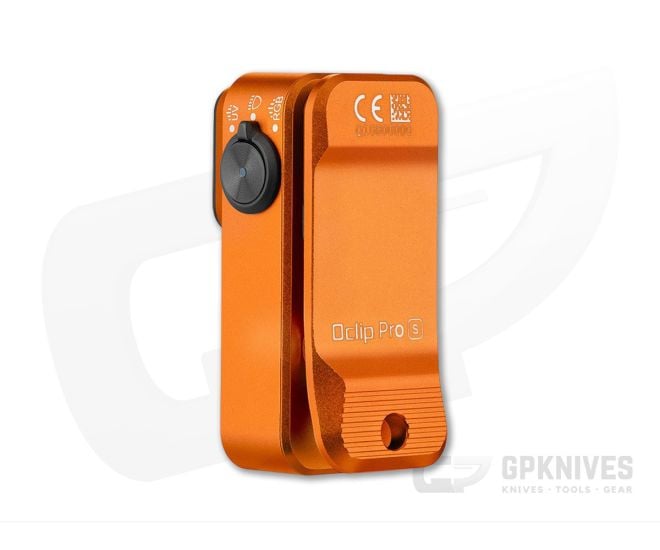 Olight Oclip Pro S - Orange Clip Light 600 Lumens