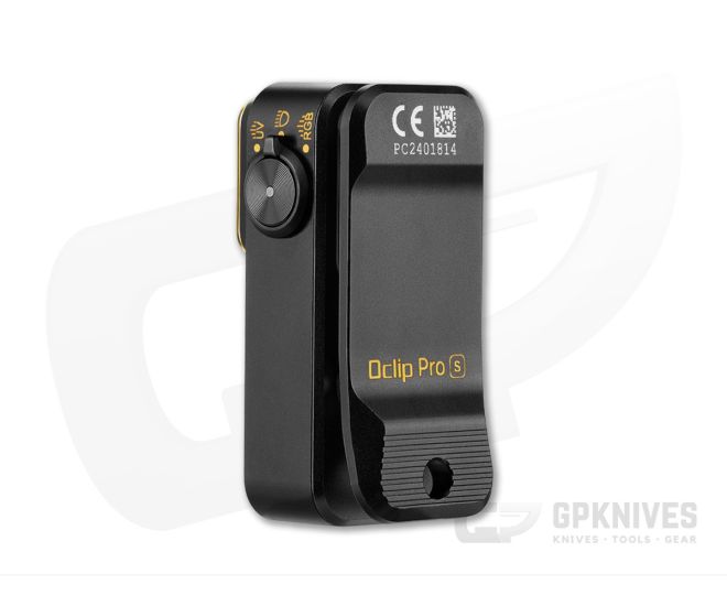 Olight Oclip Pro S - Black Clip Light 600 Lumens