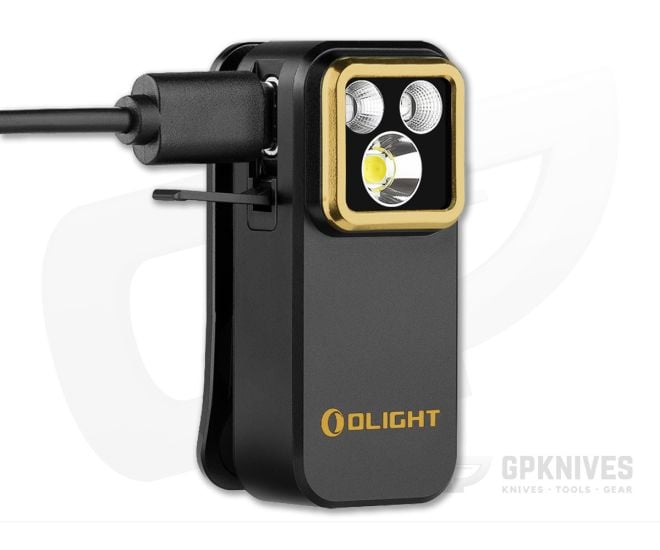 Olight Oclip Pro S - Black Clip Light 600 Lumens