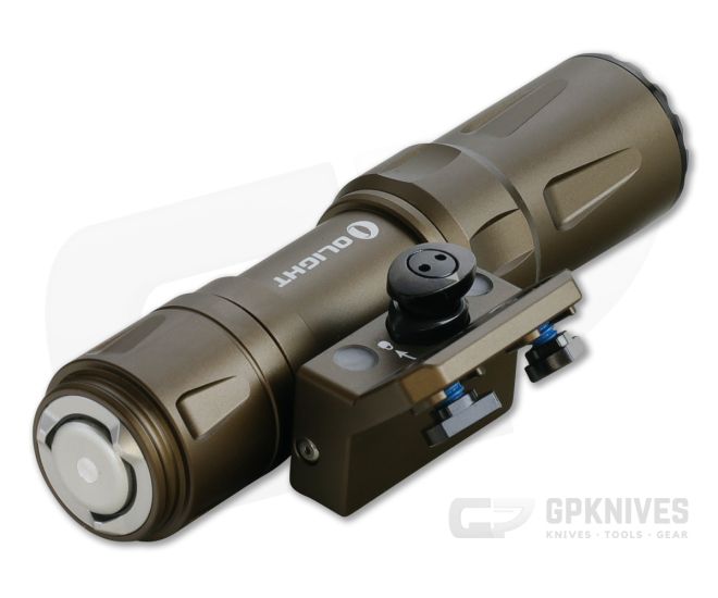 Olight Odin Mini Desert Tan 1250 Lumen 18500 Rechargeable M-LOK Rail Weapon Light For Sale Olight Odin Mini Desert Tan 1250 Lumen 18500 Rechargeable M-LOK Rail Weapon Light For Sale