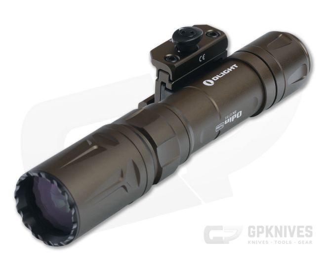 Olight Odin Turbo Desert Tan Limited LEP 330 Lumen Rechargeable Picatinny Rail Weapon Light - OL-ODIN-TURBO-DT