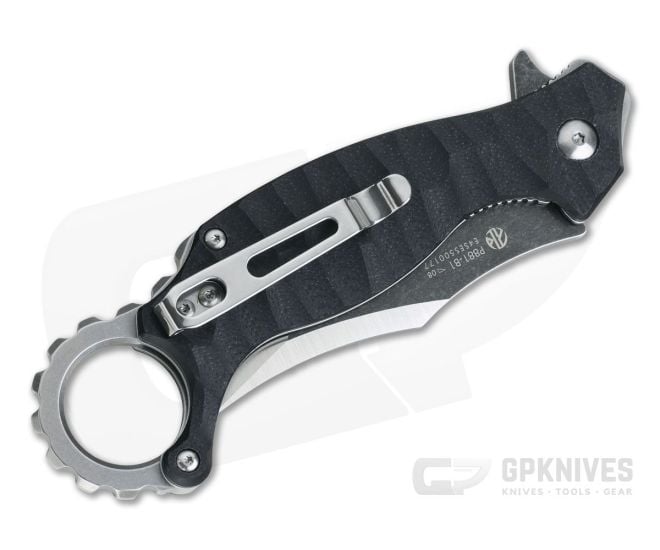 RUIKE P881-B1 Karambit Two-tone 14C28N Black G10 Tactical Liner