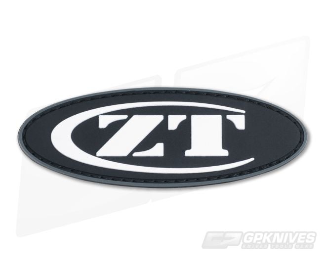 Zero Tolerance Knives Black PVC Patch ZTPATCH17 - ZT-ZTPATCH17