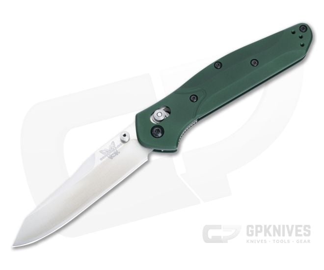 価格変更　ヴィンテージ　彫刻 「BODY&SOUL」オースティン・プロダクション Benchmade First Production 940 Osborne Green Aluminum For Sale