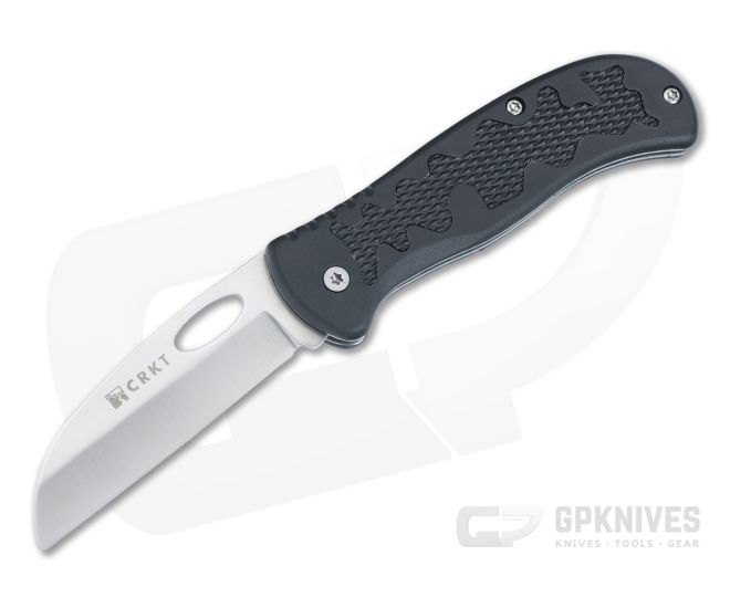 CRKT Edgie Self Sharpening Slip Joint 420J2 Sheepsfoot PC018 - CRKT-PC018