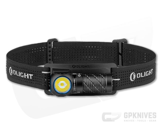Olight Perun 3 Mini Black (Cool White) 16340 Headlamp Right-Angle Flashlight - OL-PERUN-3-MINI-BLK