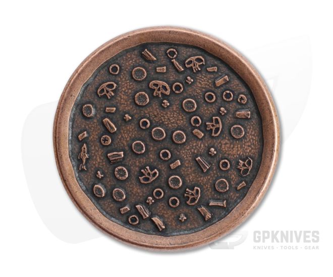 Shire Post Mint Whole Pie of Supreme Pizza Copper Worry Coin - SPM-PIZZA-CO