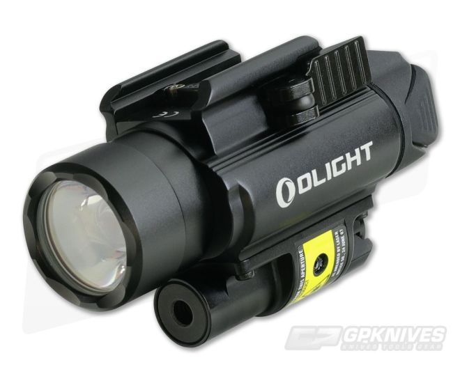 Olight PL-2RL Baldr 1200 Lumen LED Handgun Weapon Light with Red Laser - OL-PL-2RL
