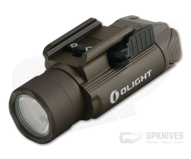 Olight PL-PRO Desert Tan Valkyrie 1500 Lumen Weapon Light - OL-PL-PRO-DT