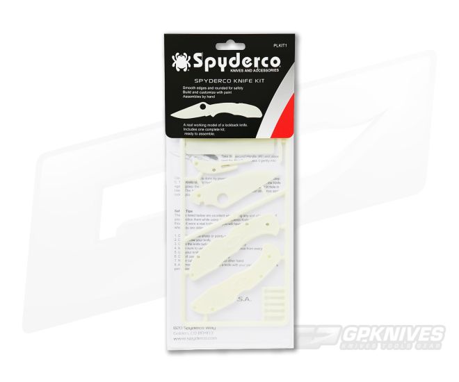 Spyderco Delica 4 Plastic Kit - Glow in the Dark - SP-PLKIT1