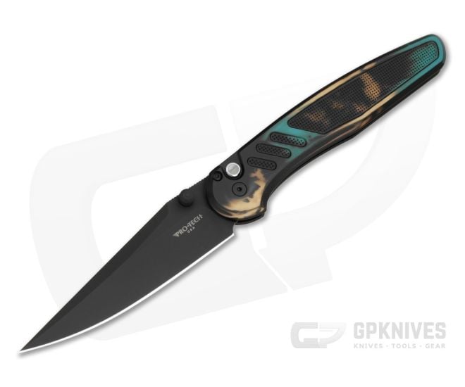 Protech Avalon Shipwreck Handle Black DLC Blade - PT-PN1103-SHIPWRECK