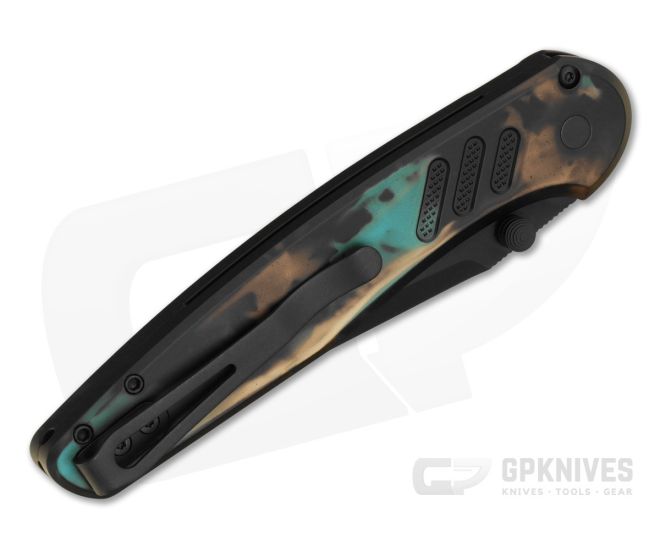 Protech Avalon Peace Neighbor Folder - SHIPWRECK Handle - Black Blade