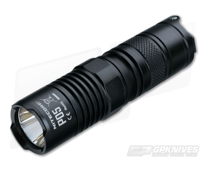 NiteCore P05 460 Lumen Compact Instant Strobe Self-defense Flashlight - NC-P05