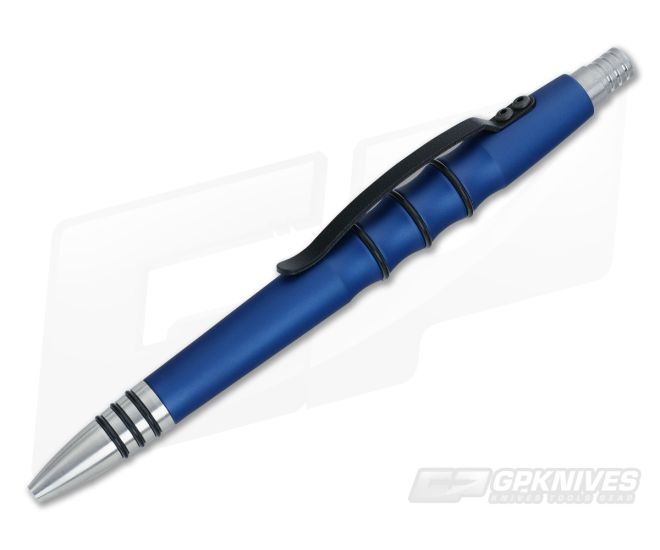 Tuff-Writer Precision Press Series Blue Ink Pen - TW-PPP-AL-BLU