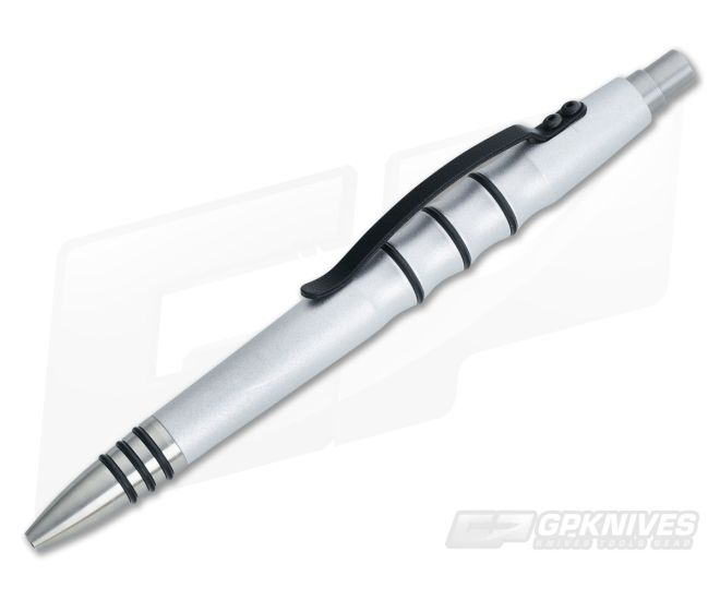 Tuff-Writer Precision Press Series Raw Aluminum Pen - TW-PPP-AL-SAT-RAW