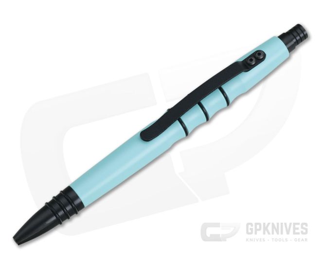 Tuff-Writer Precision Press Series Teal Cerakote Ink Pen - TW-PPP-AL-TEAL
