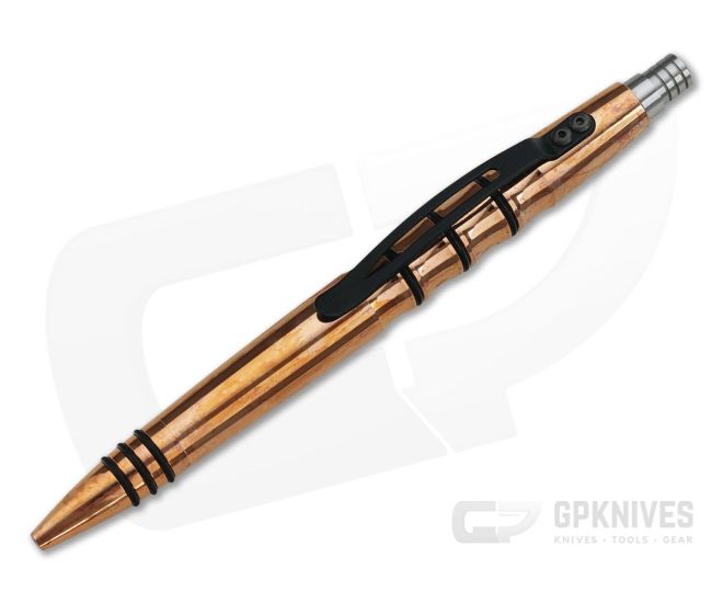 Tuff-Writer Precision Press Ink Pen Polished Copper - TW-PPP-CU-POL