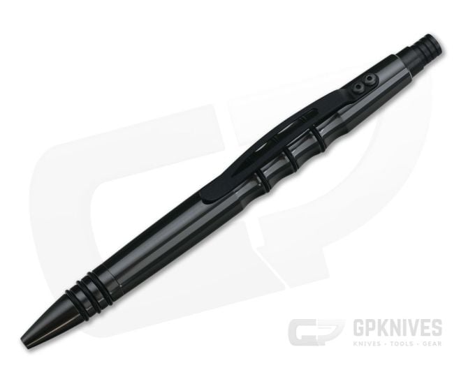 Tuff-Writer Precision Press Ink Pen Flamed Zirconium - TW-PPP-ZR-FL