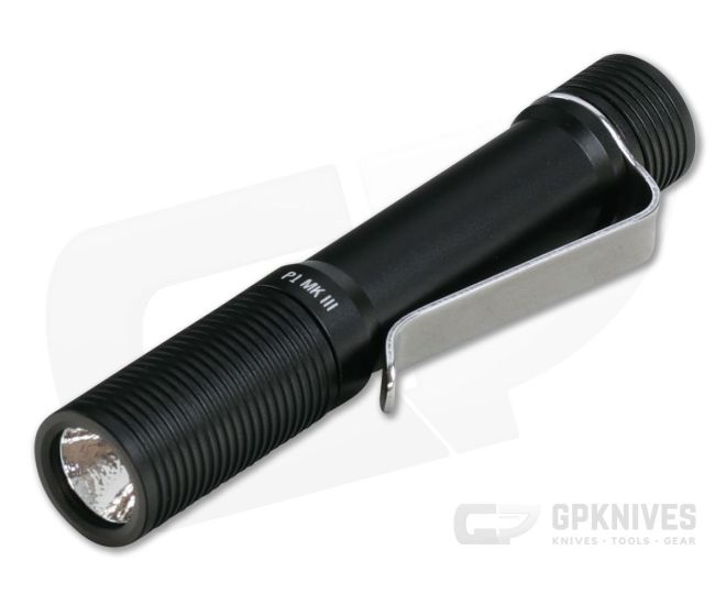 FourSevens Preon P1 MKIII Black HAIII AAA LED Flashlight P1-BLK - FS-PREON-P1-BLK