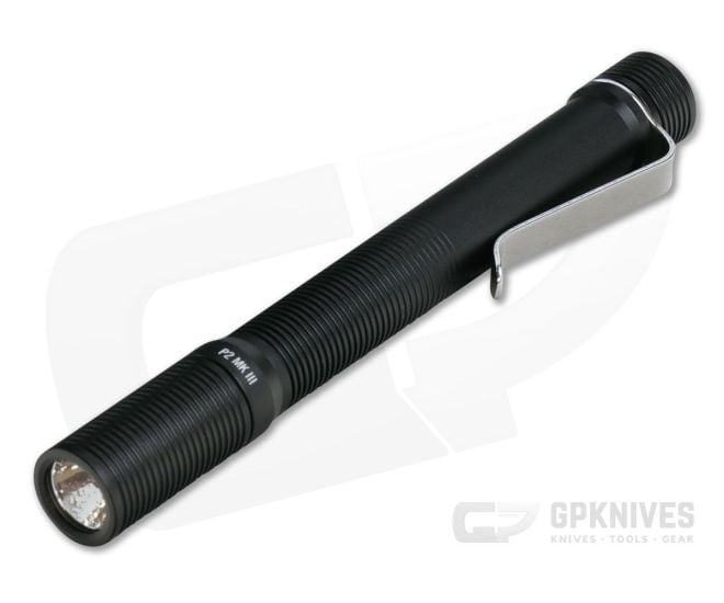 FourSevens Preon P2 MKIII Black HAIII AAA LED Flashlight P2-BLK - FS-PREON-P2-BLK