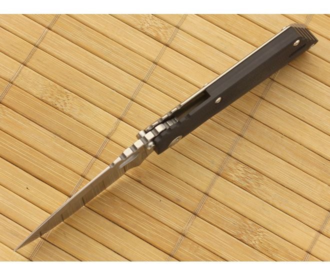 Strider Knives PT-CC Black G10 Top Swedge Framelock for sale