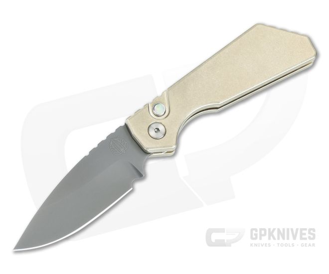 Protech PT Plus Smoky Grey MagnaCut Auto Solid Bronze Aluminum PT232 - PT-PT232