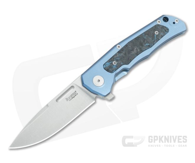 LionSteel Q4ttro Blue Titanium & FatCarbon - LS-Q4-BL