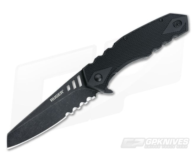 CRKT Ruger Lerch Follow-Through Black Stonewash R1705K - CRKT-R1705K