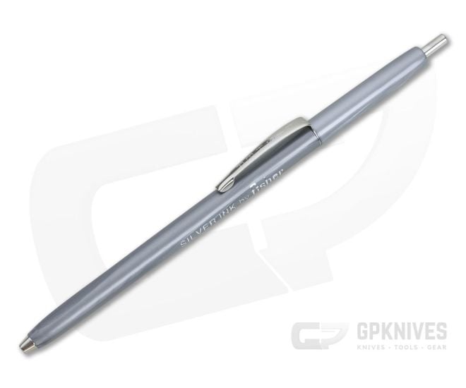 Fisher Space Pen Silver Colored Ink Click Space Pen R80SL - FSP-R80SL
