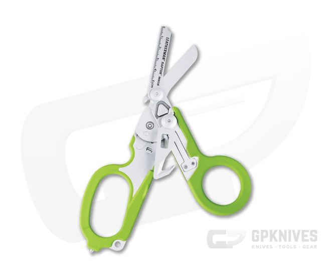 Leatherman Raptor Rescue Shears Green Folding Multi-Tool Utility Holster 832772 - LM-832772