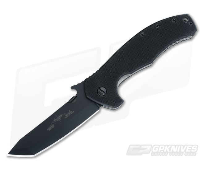 Emerson Knives Roadhouse Black Plain Edge - EM-ROADHOUSE-BT-ST