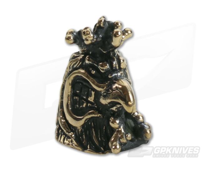 Lion Armory Mad Rooster Bead Brass - LA-ROOSTER-BRS