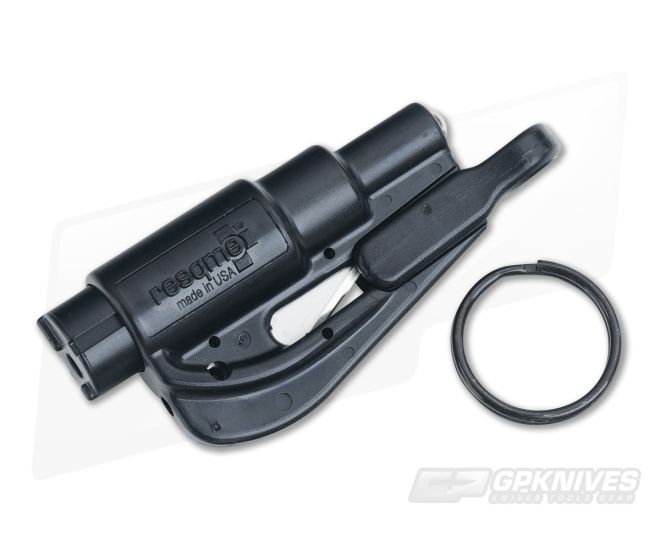 Nov8 ResQMe Keychain Rescue Tool Black - NO-RQM-RET-BLK