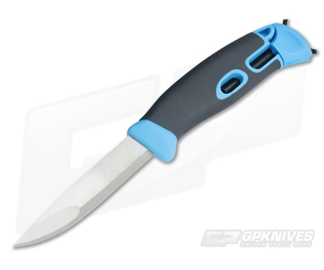 Light My Fire Mora FireKnife with Integral FireSteel Cyan - LMF-S-FK-CYAN