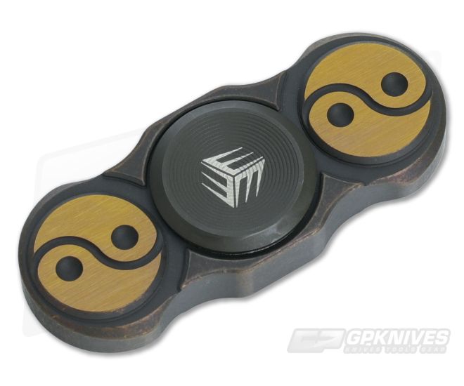 WE Knife Hand Spinner Titanium Bronze Fidget Toy S01B - WE-S01B