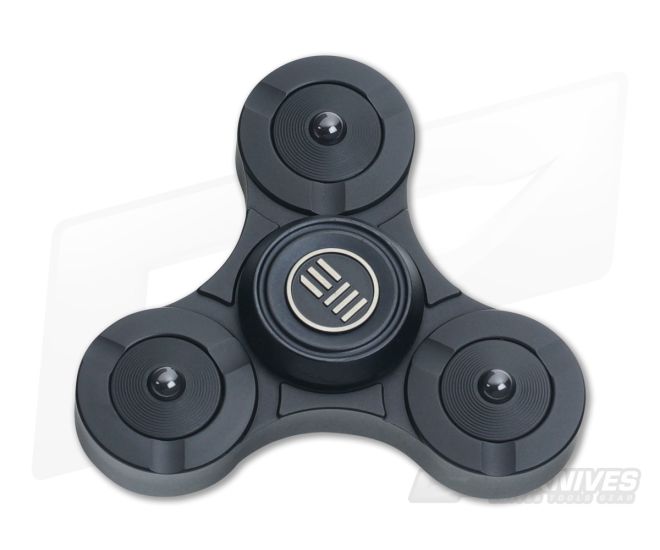 WE Knife Co S02D Titanium Fidget Spinner Black - WE-S02D