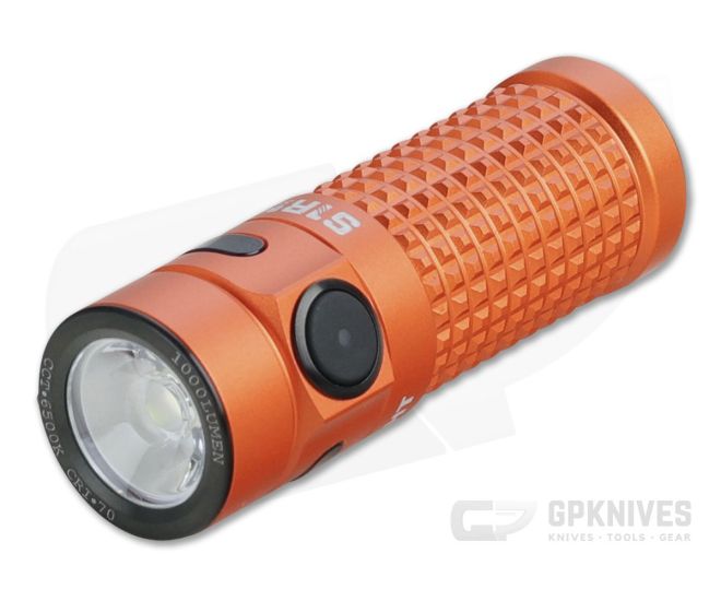 Olight S1R Baton II Orange Limited Rechargeable 1000 Lumen Flashlight Turbo - OL-S1R-II-OR