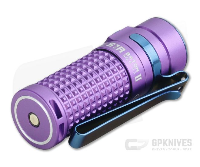Olight S1R Baton II Purple Limited Rechargeable 1000 Lumen Turbo