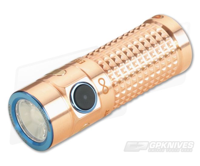 Olight S1R II Baton Limited Raw Copper "Eternal" Rechargeable 1000 Lumen Flashlight - OL-S1R-II-CU
