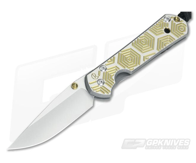 Chris Reeve Small Sebenza 21 CGG Hex Gold - CRK-S21-1042-001