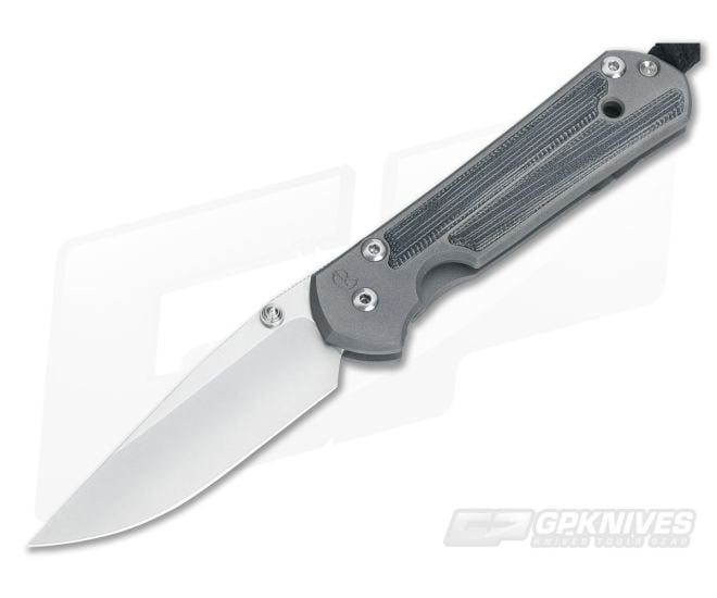 Chris Reeve Small Sebenza 21 Black Micarta Inlay - CRK-S21-1144